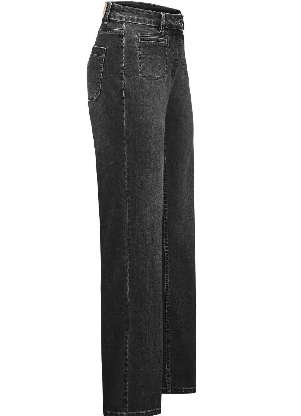 Damen Mona Lange Hosen|Jeans<Jeans mit modischen Vordertaschen