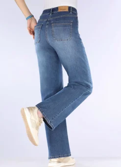 Damen Mona Lange Hosen|Jeans<Jeans mit modischen Vordertaschen