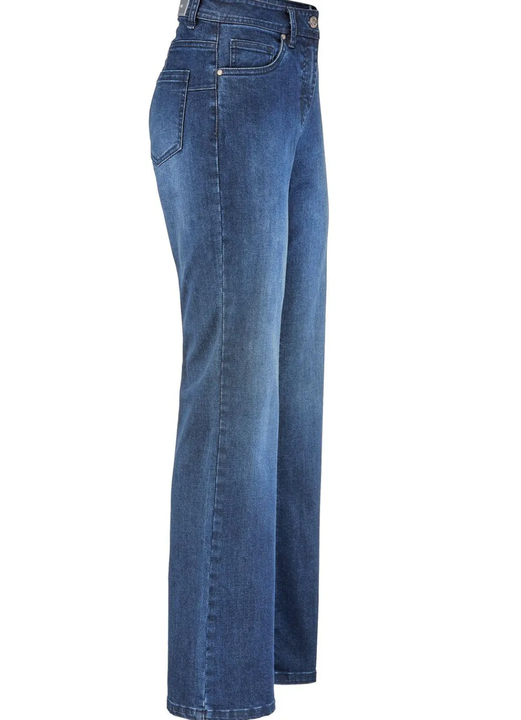 Damen Mona Lange Hosen|Jeans<Jeans mit modischer Beinweite