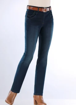 Damen Mona Lange Hosen|Jeans<Jeans mit raffinierter Taschenlösung