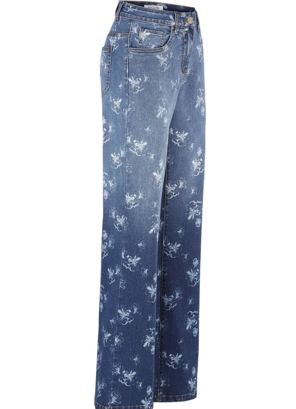 Damen Mona Lange Hosen|Jeans<Jeans mit tollem Farbverlauf