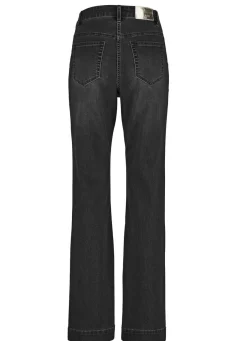 Damen Mona Lange Hosen|Jeans<Jeans mit trendigen Zierknöpfen