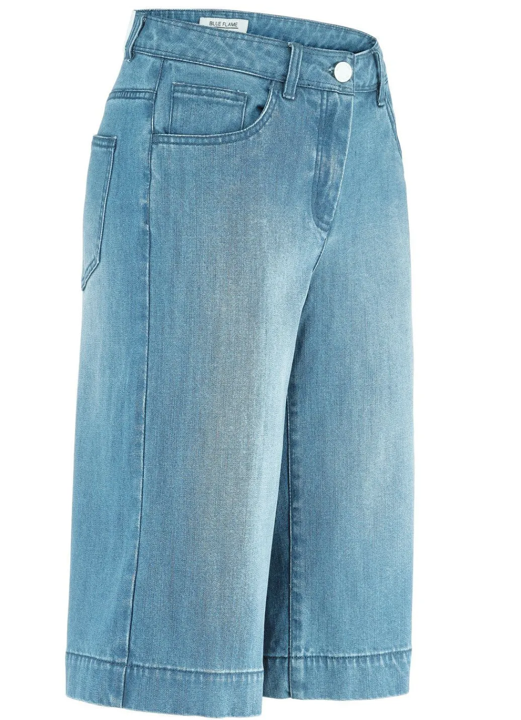 Damen Mona Shorts|Lange Hosen<Jeans-Bermudas in 5-Pocket-Form