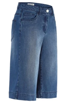 Damen Mona Shorts|Lange Hosen<Jeans-Bermudas in 5-Pocket-Form