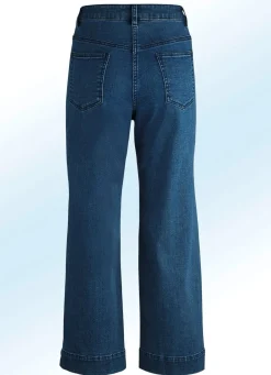 Damen Mona Shorts|Culotten<Jeans-Culotte in 5-Pocket-Form