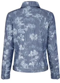 Damen Mona Übergangsjacken<Jeansjacke mit Knopfleiste
