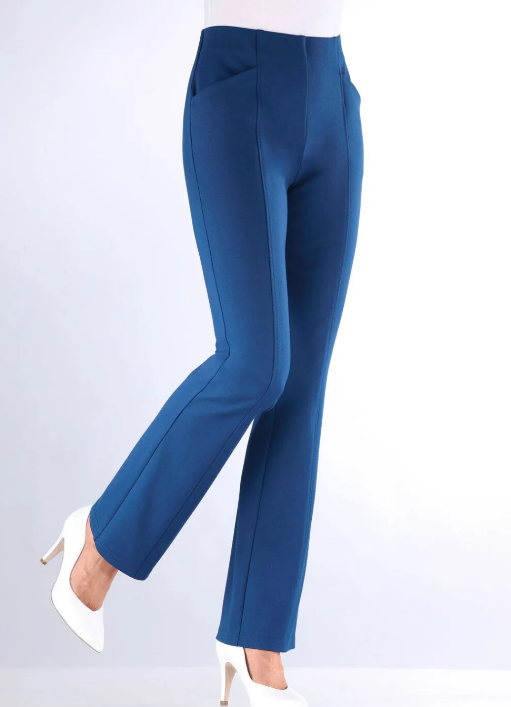 Damen Mona Schlupfhosen|Lange Hosen<Jerseyhose mit ausgestellter Fußweite