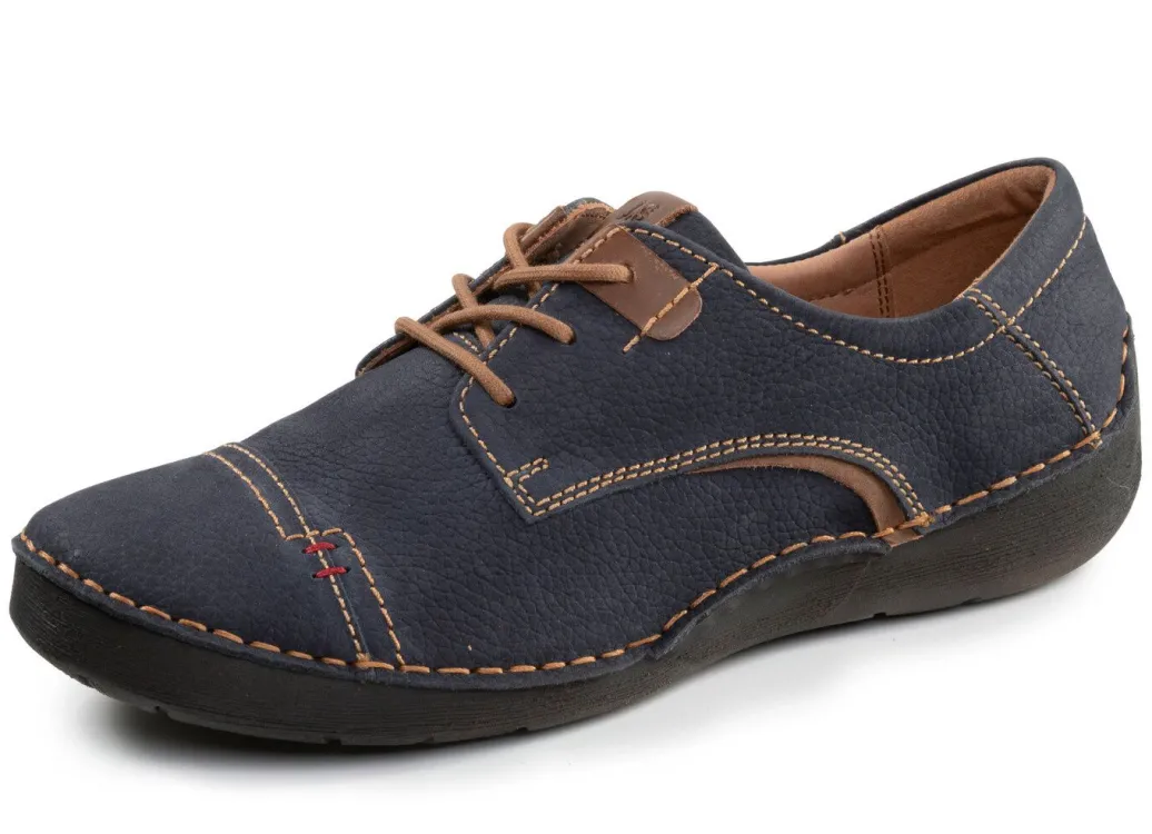 Hot Josef Seibel, klassische Damen-Schnürschuhe, Weite G, mit herausnehmbarem Fußbett Damen Schnürschuhe