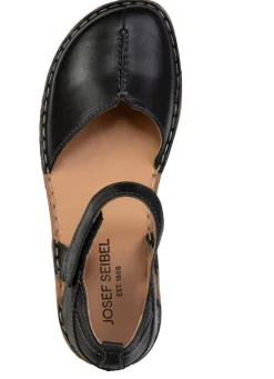 Outlet Josef Seibel, leichte Damen-Sandalen, Weite G, mit Klettverschluss Damen Sandalen