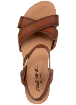 Josef Seibel, leichte Damen-Sandalen, Weite G, aus Leder Damen Sandalen