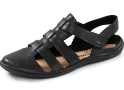 New Josef Seibel, schicke Damen-Sandalen, Weite G, mit Klettverschluss Damen Sandalen
