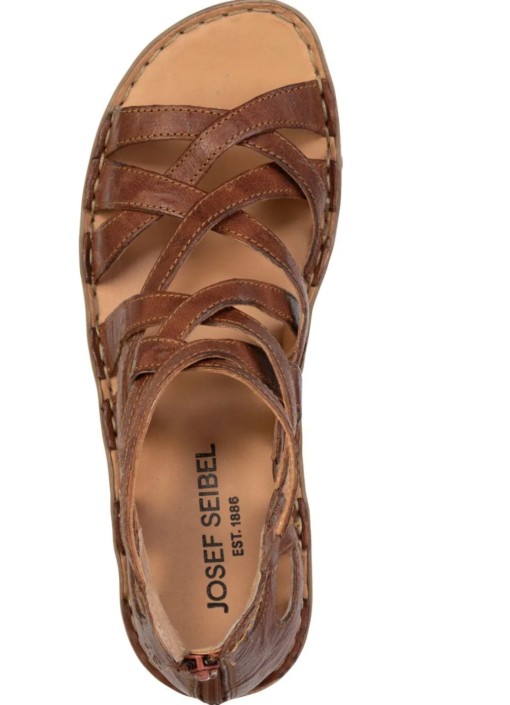 New Josef Seibel, sommerliche Damen-Sandalen, Weite G, aus Leder Damen Sandalen