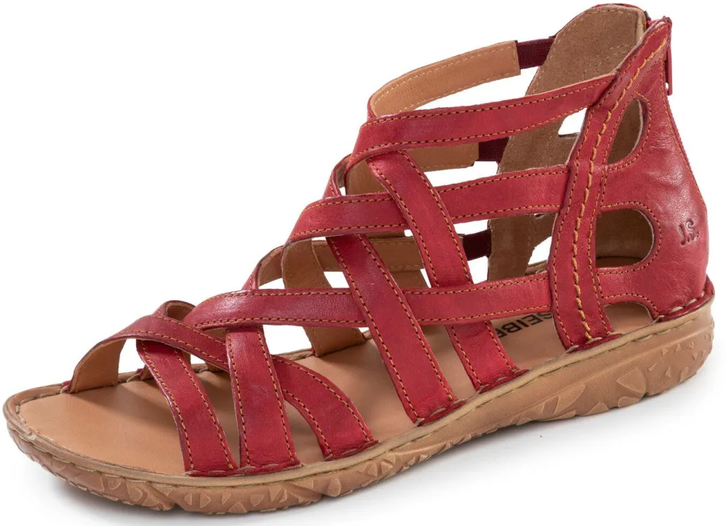 Discount Josef Seibel, sommerliche Damen-Sandalen, Weite G, aus Leder Damen Sandalen