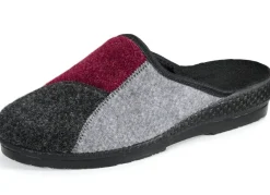 Best Klassische Damen-Hausschuhe, Weite H, im Textil-Materialmix Damen Hausschuhe