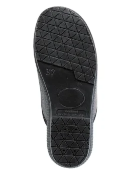 Sale Klassische Damen-Hausschuhe, Weite H, im Textil-Materialmix Damen Hausschuhe