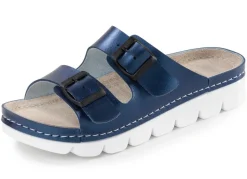 Discount Klassische Damen-Pantoletten, mit verstellbaren SchlieĂen Damen Pantoletten