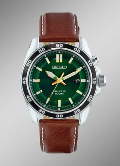 Clearance Klassische Kinetic-Quartz-Herrenuhr Herren Quarzuhren