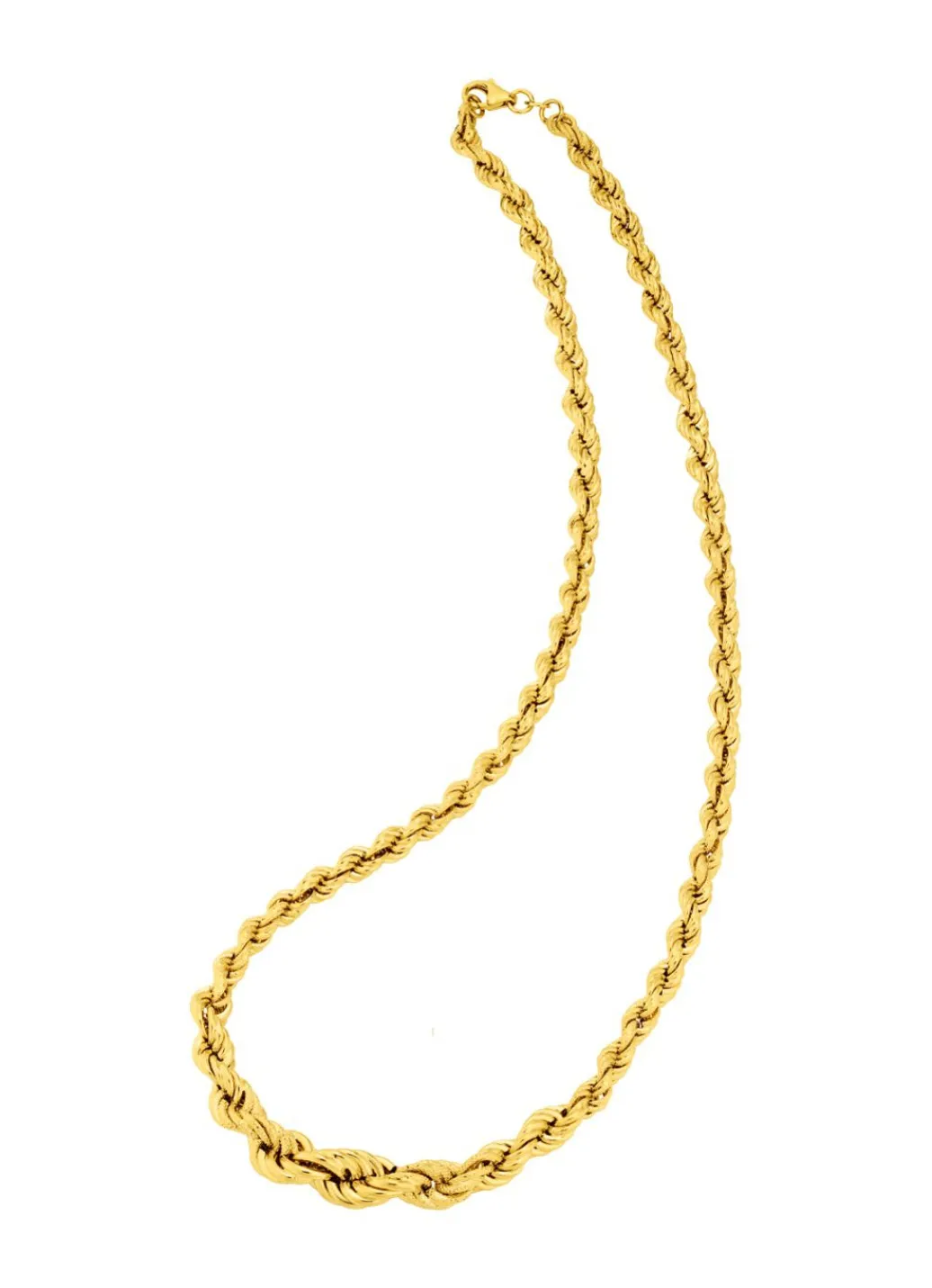 Online Klassische Kordelkette Damen Halsketten
