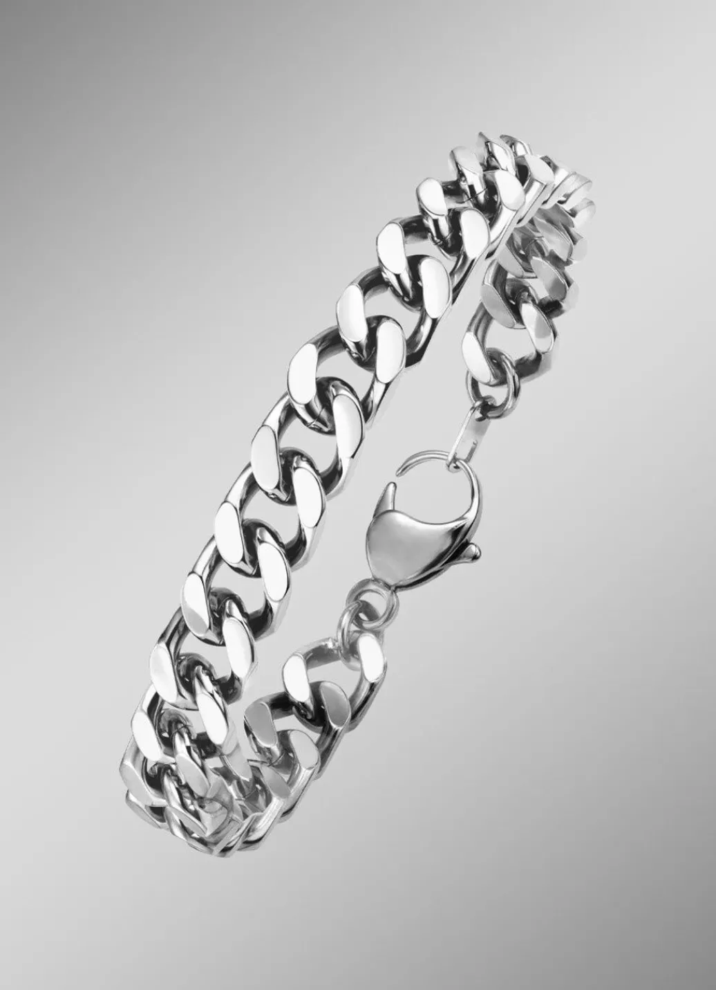 Online Klassisches Panzerketten-Armband Herren Modeschmuck