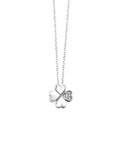 Sale Kleeblatt-Anhänger mit Ankerkette Damen Modeschmuck|Anhänger