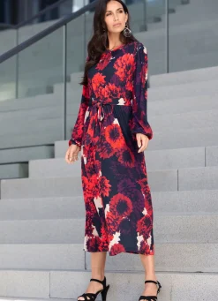 Damen Mona Freizeitkleider<Kleid mit Floral-Dessin