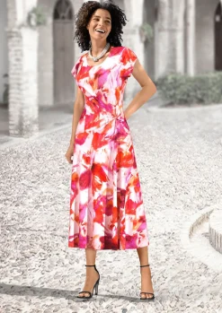 Damen Mona Sommerkleider|Freizeitkleider<Kleid mit raffinierter Knotentechnik