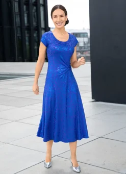 Damen Mona Abendkleider|Basics<Kleid mit raffinierter Knotenoptik