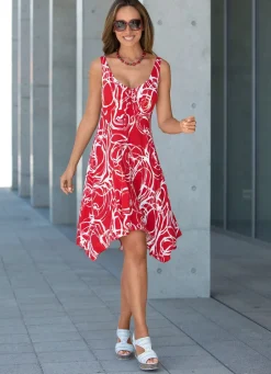 Damen Mona Sommerkleider|Freizeitkleider<Kleid mit Zierbändchen