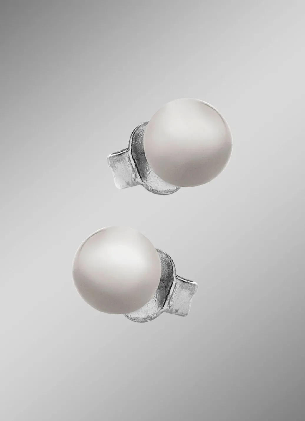 New Kleine aber feine Kugel-Ohrstecker aus Titan Damen Ohrschmuck|Modeschmuck