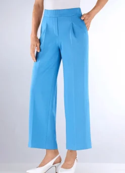 Damen Mona Lange Hosen<Knöchellange Hose mit weitem Bein
