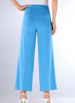Damen Mona Lange Hosen<Knöchellange Hose mit weitem Bein