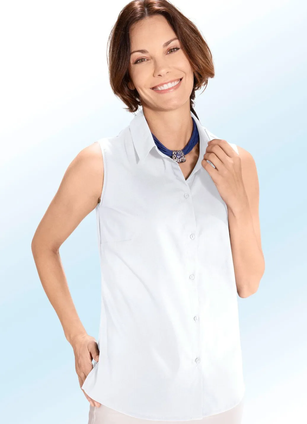 Damen Mona Blusen|Basics<Kombistarke Bluse