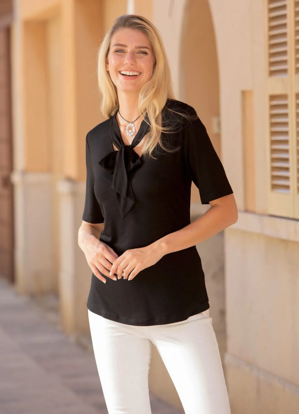 Damen Mona Tuniken|Basics<Kombistarke Shirt-Tunika
