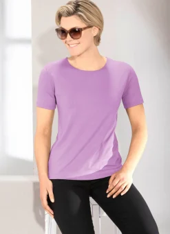 Damen Mona Kurzarm<Kombistarkes Shirt in 9 Farben