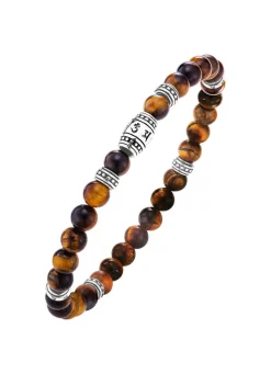 Online Kraftvolles Armband mit tibetischen Symbolen Herren Armbänder