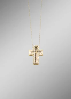 Discount Kreuz-Anhänger mit Brillanten Damen Anhänger