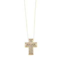 Discount Kreuz-Anhänger mit Brillanten Damen Anhänger
