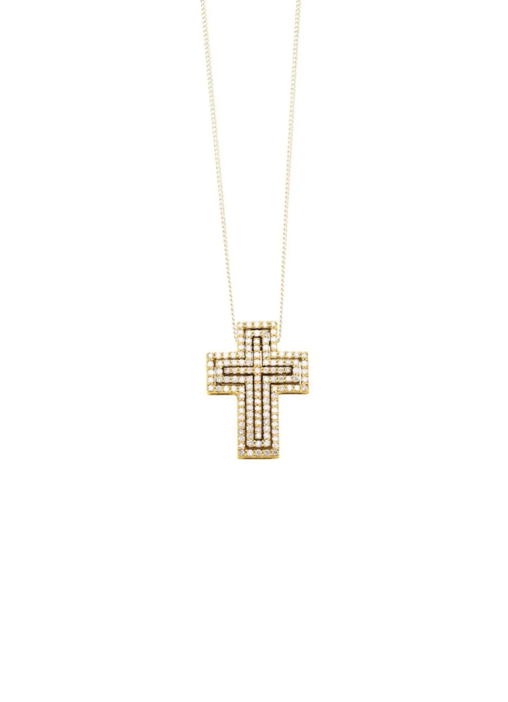 Discount Kreuz-Anhänger mit Brillanten Damen Anhänger