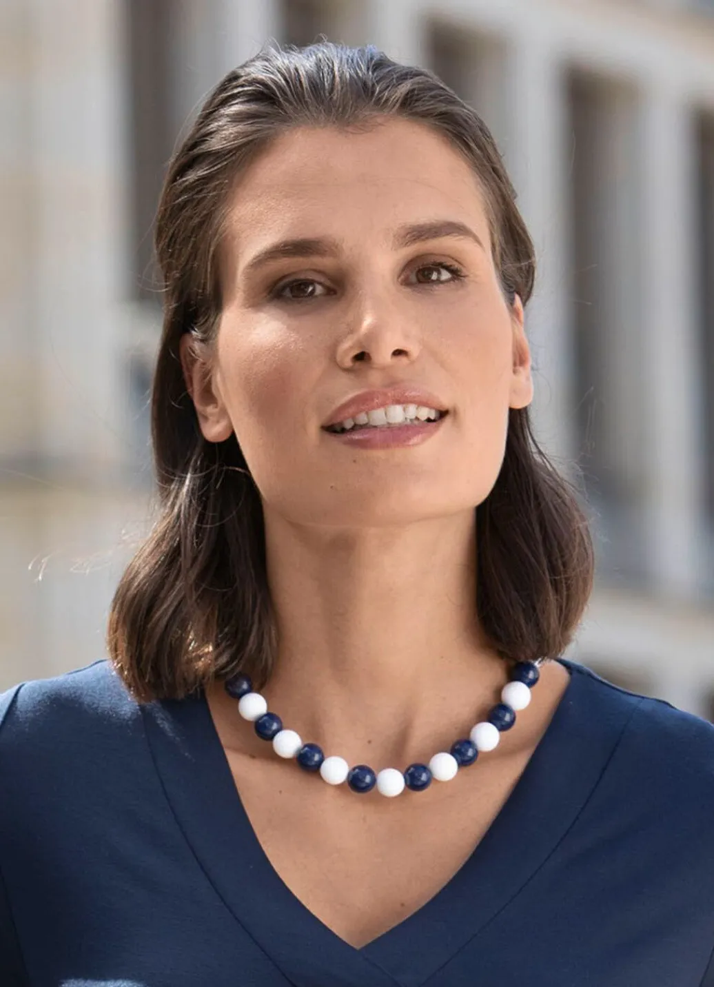 Outlet Kugelkette Damen Modeschmuck|Halsketten