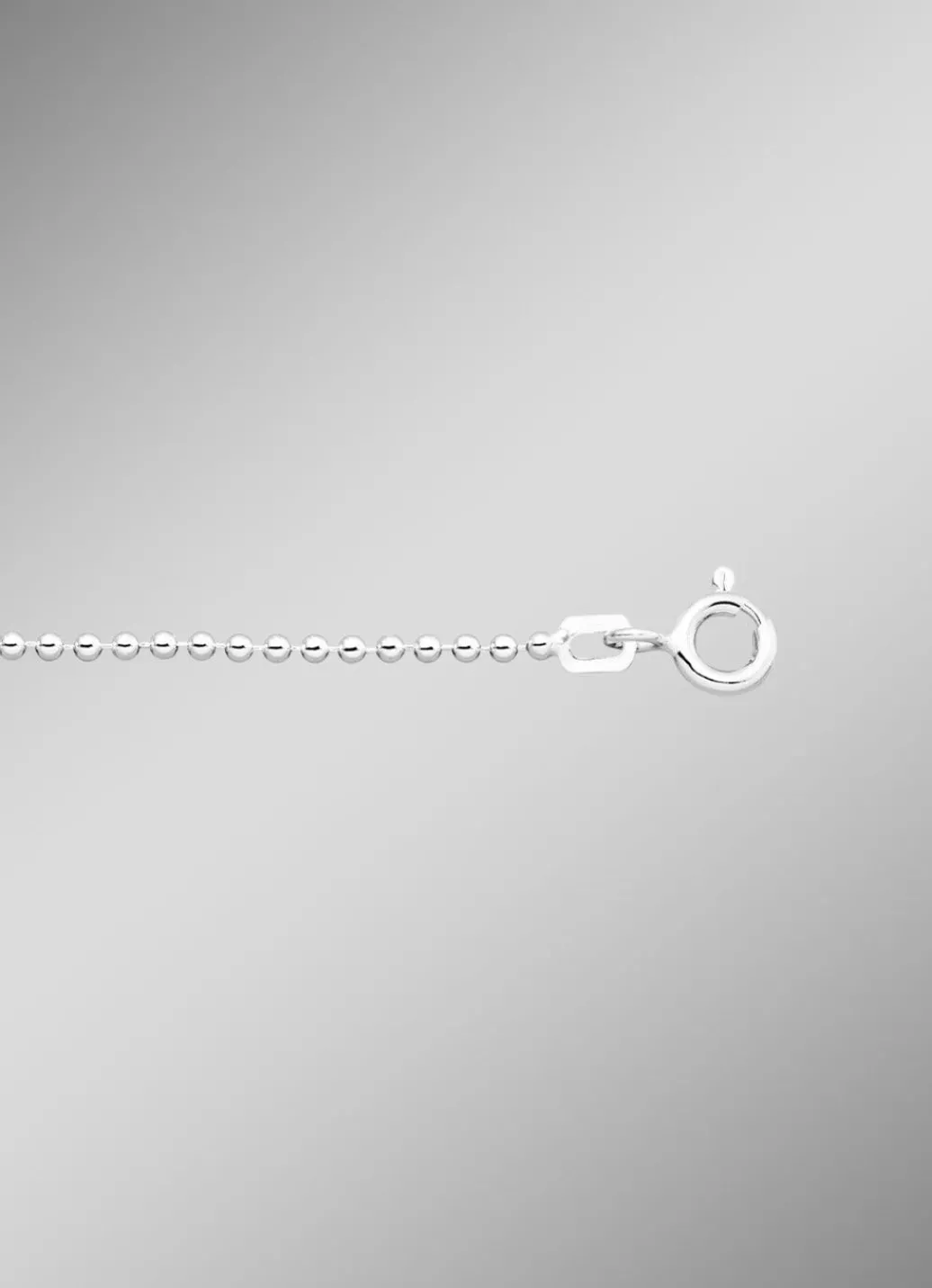 New Kugelkette aus Silber Damen Halsketten