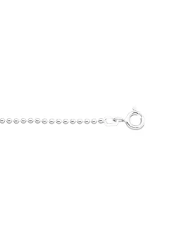 New Kugelkette aus Silber Damen Halsketten