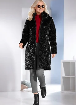 Damen Mona Wintermäntel<Kurzmantel in topaktueller Lackoptik