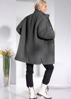 Damen Mona Wollmäntel<Kurzmantel mit Schurwolle