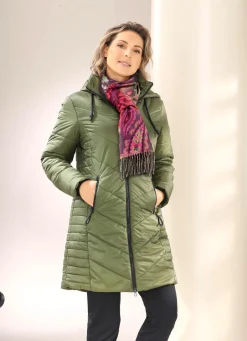 Damen Mona Wintermäntel<Kurzmantel mit 2-Wege-Reißverschluss