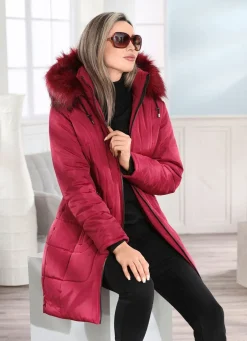Damen Mona Wintermäntel<Kurzmantel mit 2-Wege-Reißverschluss