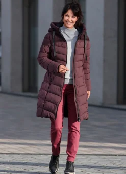 Damen Mona Wintermäntel<Kurzmantel mit 2-Wege-Zipper
