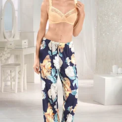 Damen Mona Schlafanzüge<Lange Laurina Schlaf- und Freizeithose
