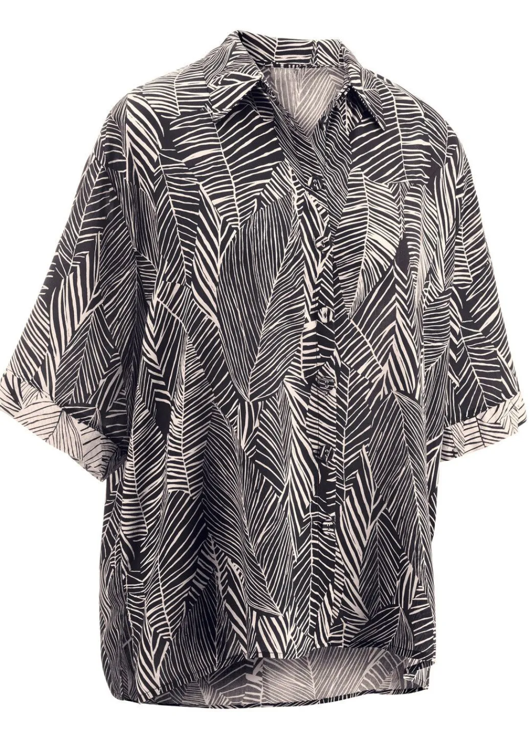 Damen Mona Strandkleider<Laurina Bluse mit kurzen Ärmeln