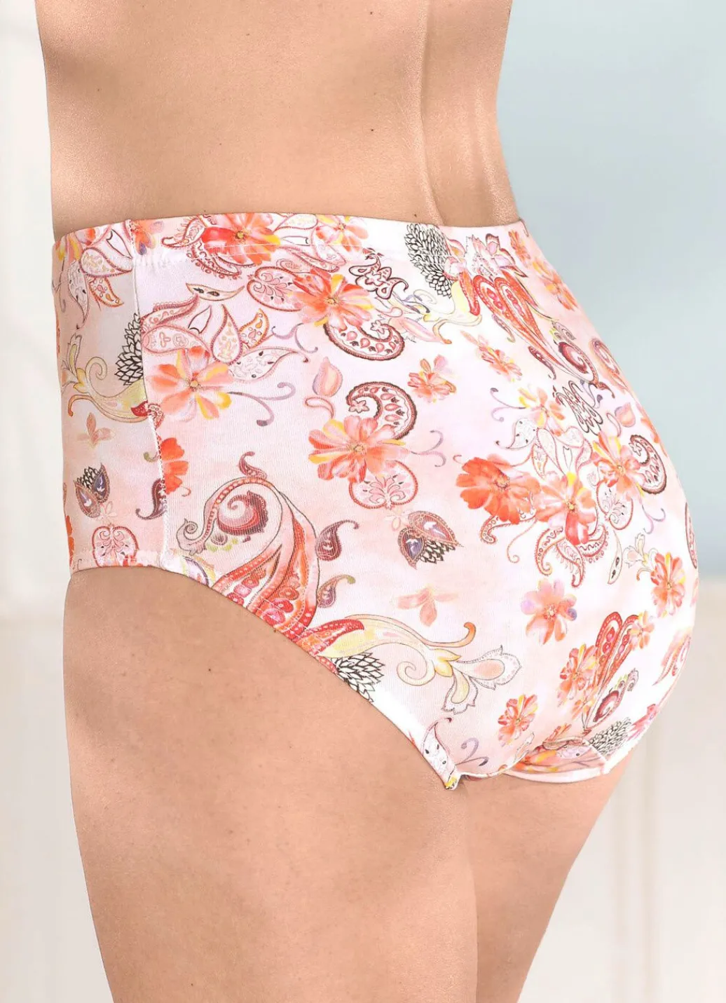 Discount Laurina Dreierpack Slips mit Gummizug im Bund Damen Slips
