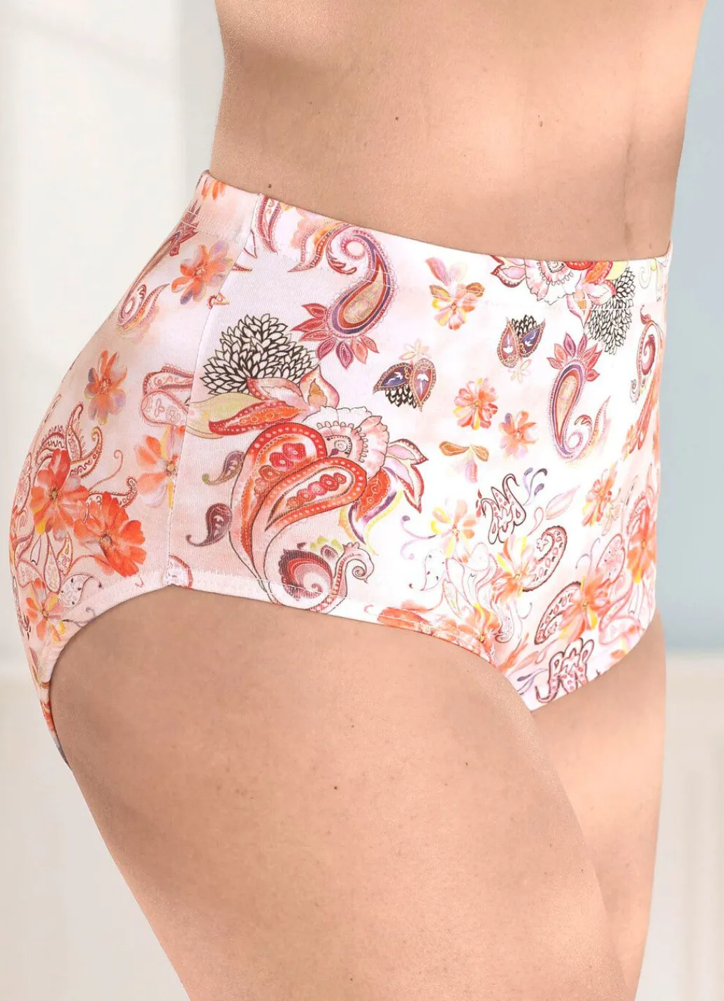 Discount Laurina Dreierpack Slips mit Gummizug im Bund Damen Slips